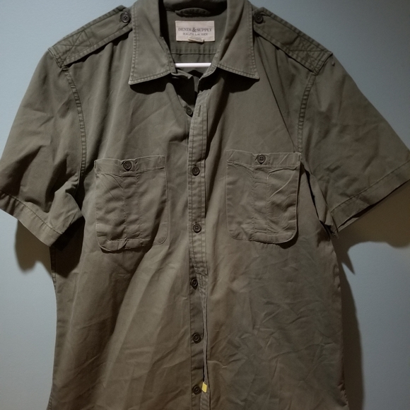 Denim & Supply Ralph Lauren Other - Denim & supply Ralph Lauren military camp shirt L